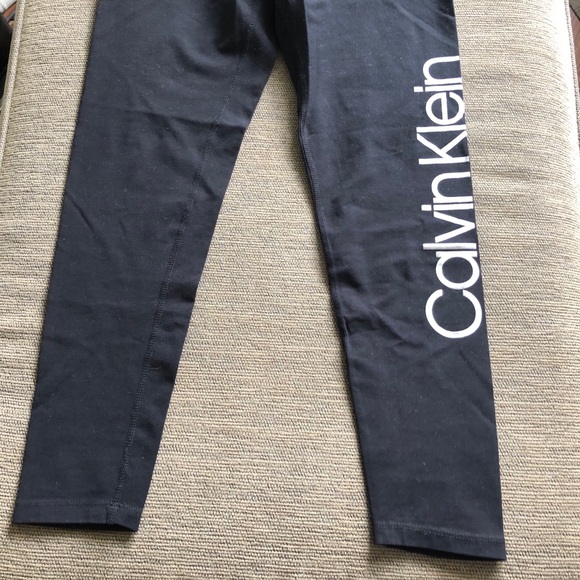 Calvin Klein Performance Stretch Leggings Pants M - Picture 4 of 8